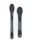 Twistshake 2X Feeding Spoon Set 4+M Black Black Twistshake