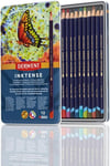 Derwent Inktense Permanent Watercolour Pencils, Set of 20 count (Pack 1) 