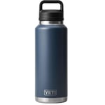 Yeti Rambler 46 OZ Bottle With Chug Cap (Navy)