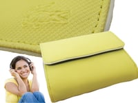  LACOSTE PURSE WALLET Vintage L62  Classic Slg 7 Pastel Yellow NEW