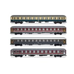 FS DBNS 4-UNIT CARROZZE PACK 2 ITALIA-OLANDA EP.V 1:87 Rivarossi Treni