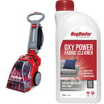 Rug Doctor Deep Carpet Cleaner, Red & Oxy Power Fabric Cleaner with Anti Foam, 1 Litre