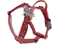 Hurtta Razzle-Dazzle Y-Harness 55-65 Cm, Beetroot