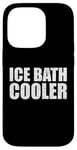 Coque pour iPhone 14 Pro Glacière amusante pour bain de glace