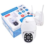 Caméra de Surveillance vidéo sans Fil PNI IP230T 1080P avec PTZ H264 + Prend en Charge microSD de 128 Go, Vision Nocturne, Application Tuya, P2P, Android, iOS, pour intérieur et extérieur
