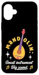 iPhone 16 Plus Mandolin Small Instrument Big Sound Mandolin Player Musician Case