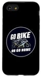 Coque pour iPhone SE (2020) / 7 / 8 Faites du vélo ou rentrez chez vous, garage de course de moto