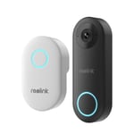 Reolink smart ringeklokke med kamera PoE  5MP oppløsning  persondeteksjon  demo