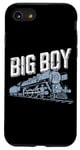 Coque pour iPhone SE (2020) / 7 / 8 Big Boy 4000 Locomotive à vapeur Locomotive Train Lover Lover