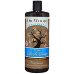 Shea Black Soap Peppermint 32 oz By Dr.Woods Products