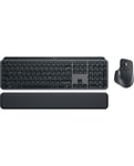 Logitech MX Keys S Combo clavier Souris incluse Bureau RF sans fil + Bluetooth QWERTZ Allemand Graphite