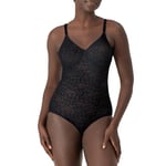 Bali Designs Womens Seamless Shapewear-Bodysuits, Black, 38DD UK