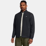 Veste entièrement zippée Under Armour Drive Pro Storm Hybrid pour homme Noir / Metallique Argent M