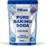 Baking Soda 1KG Food Grade Sodium Bicarbonate Soda Bi Carb Fine Bicarb Powder