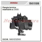 Flasque Thermique Aspiration HONDA Motoculteur GX35 R411109