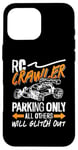 iPhone 16 Pro Max RC Crawler Parking Only Loves Remote Control RC Model Racing Case