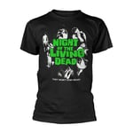 NIGHT OF THE LIVING DEAD - NIGHT OF THE LIVING DEAD BLACK T-Shirt Small