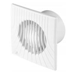 120mm Capteur D'humidité Ventilateur Flux D'air Mural Extracteur Classique Cuisine Salle de Bains