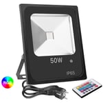 Spot led rgb extérieur spot rgb coloré IP65 50 watts