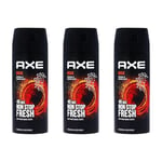 AXE Deo Spray Musk Deodorant For Man 150 ml x 3