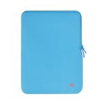 Rivacase Housse pour MacBook Air / Pro 13 pouces Verticale en Néoprène Turquoise