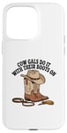 Coque pour iPhone 15 Pro Max Vache Gals, style western et campagnard