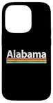 Coque pour iPhone 14 Pro Alabama - AL - Vintage / Worn Design - Classic