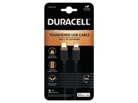 Duracell Usb9012a, Svart, Apple Iphone 5, 5C, 5S, Ipad 4, Ipad Mini, Ipod Nano 7G, Ipad Touch 5G, 67 G, 5 Mm, 5 Mm, 1000 Mm