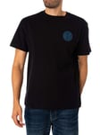 Deus Ex MachinaPill Logo T-Shirt - Black