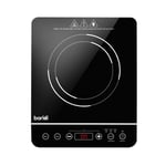 Baridi Induction Hob Single Zone With 13A Plug 10 Power Settings 200W-2000W