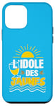 Coque pour iPhone 12 mini L'idole des Jaunes Humour Fleur d'Anis Apéro Pastaga