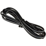 Rs Pro - Câble d'alimentation, Noir, Câble à fiche mâle 2,1 mm, 12 v / 1 a, 1.8m ( Prix pour 1 )