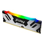 Kingston Fury Renegade DDR5 RGB XMP 32GB 6800MT/s DDR5 CL36 DIMM Mémoire pour PC de Gamer Kit de 2 - KF568C36RSAK2-32