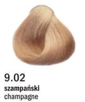 Allwaves Cream Color hiusväri, kestävä värjäys, 100 ml 9.02 samppanja