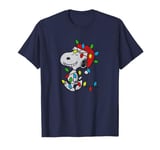 Peanuts - Christmas Snoopy X-Mas Lights T-Shirt