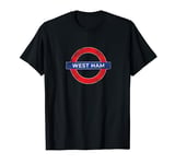 WEST HAM Town Graphic Design T-Shirt