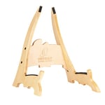 Ortega OWGS-1-2 Bouleau Couche Support de guitare en bois (Vernis Naturel, boîte cadeau)