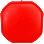 Easy Shopping® COLOUR LARGE/SMALL PLASTIC MIXING TRAY SAND WATER PLAY_BUILDER EQUIMENT Toy Sand Pool Pit Water Game Garden Beach MADE IN UK (Red, Large)