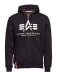 Alpha Industries Basic Zip Hoodie Svart