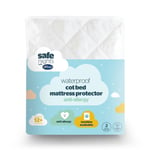 Silentnight Safe Nights Mattress Protector Cot Bed Waterproof Toddler Child Kids