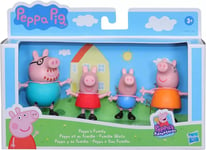 Peppa Pig Peppa's Family 4 Pack Brand New