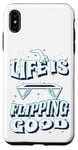 Coque pour iPhone XS Max Motivation Trampolin fitness-gymnastique Trampoline