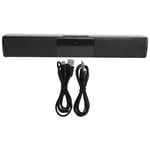 New BS‑28A Wireless BT Speaker Insert Card U Disk Wall Sound Long Bar Subwoofer