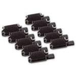 Vhbw - 10x Rouleaux d'encre noir compatible avec Canon p 23 dh v g, p 23 dt, p 23 dts calculatrice de poche, caisse enregistreuse