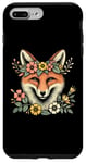 Coque pour iPhone 7 Plus/8 Plus Couronne de fleurs de renard