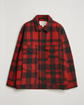 Filson Mackinaw Wool Cruiser Red/Black Plaid