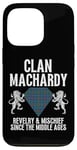 Coque pour iPhone 13 Pro MacHardy Clan Scottish Name Armure tartan pour fête de famille