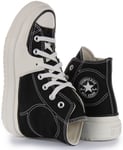 Converse A05094C All Star Construct Herringbone 80S Black White UK 3 - 13