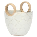 rituali domestici - Cachepot Blanc Lachelly