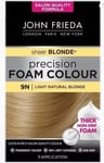 John Frieda Sheer Blonde Precision Foam Colour 9N Light Natural Blonde Hair Dye